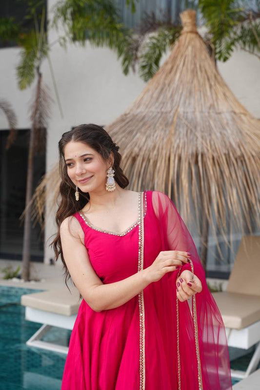 Festive Special Party Wear Designer Anarkali Suit